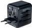 Verbatim 49543 Caricabatterie per dispositivi mobili Nero (VERBATIM Universal Travel Adapter UTA-01 with 2xUSB Charger)