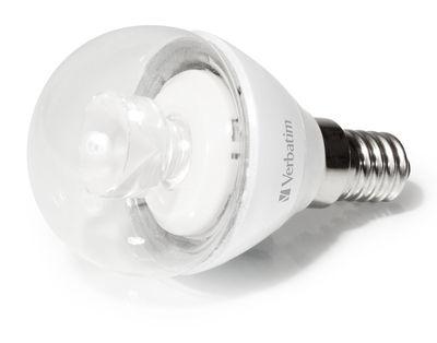 Verbatim 52605 lampada LED 55 W E14 (Verbatim Home 5w Clear Mini Globe E14 2700k 350Lm)
