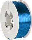 Verbatim 55056 materiale di stampa 3D Polietilene Tereftalato Glicole PETG Blu Trasparente 1 kg (Verbatim 3D FILAMENT PET-G 1.7