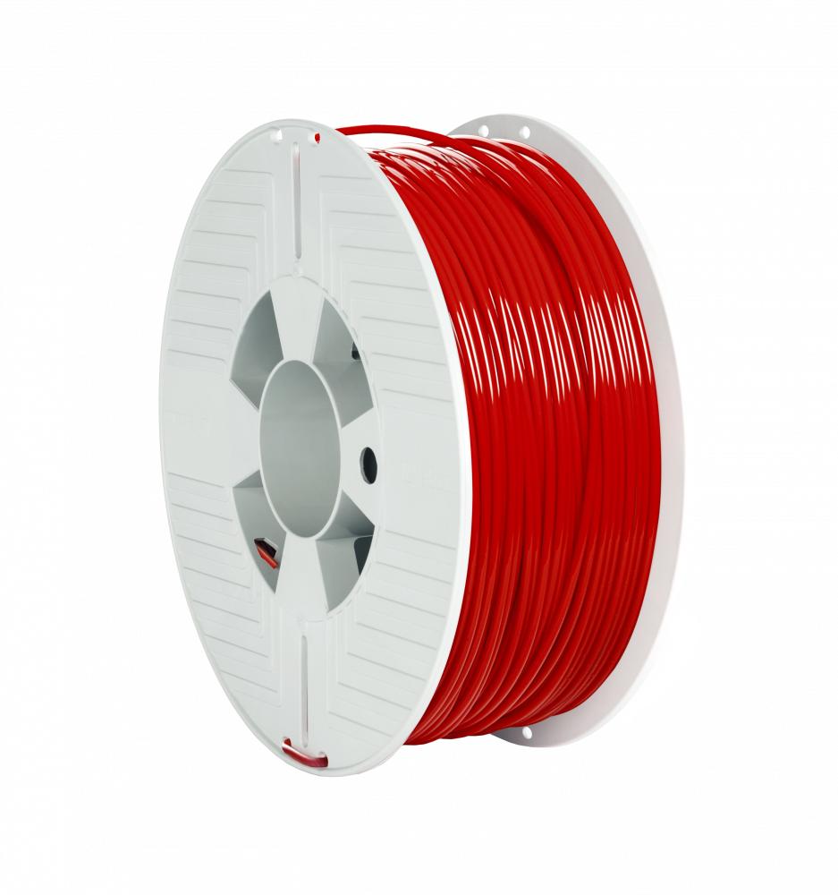 Verbatim 55330 materiale di stampa 3D Acido polilattico [PLA] Rosso 1 kg (Verbatim PLA 2.85MM RED 1KG)