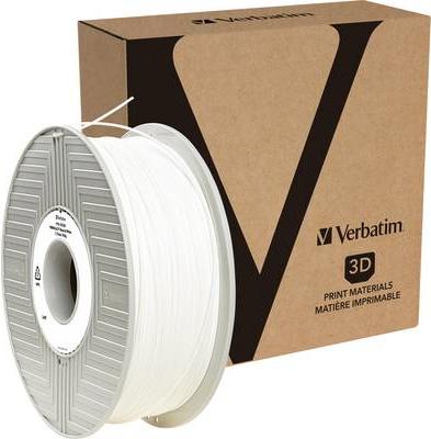 Verbatim 55512 materiale di stampa 3D Elastomero Termoplastico TPE Bianco 500 g (Verbatim Tefabloc 2.85MM WHITE 500G)