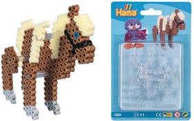 Set di accessori HAMA "Connettore", in Blister 4 Connectors, per mettere insieme motivi a pearl MIDI, -1 pezzo (00004902)