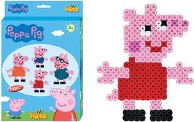 Perle da stiro Hama Midi "Peppa Wutz", Diametro di regali Diametro in sala da stiro MIDI: 5,0 mm, incl. Piastra del parco - 1 p