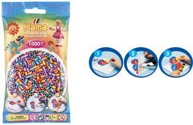 Perline termoadesive midi Hama "stripe bead mix 23370 cm (92") in sacchetto diametro della perlina termoadesiva midi 50 mm a ri