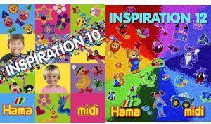 Hama Irrating Beads MIDI Inspiration Book No. 10 Template Book per perle da stiro Hama Midi, 64 pagine - 1 pezzo (00399-10)