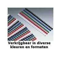 GBC COMBBIND - Combinatura in plastica - 25 mm - 21 anelli - A4 (210 x 297 mm) - 225 foglie - nero - 50 pezzi. - Per Combbind C