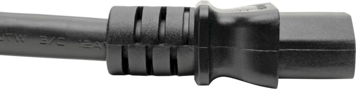 Tripp Lite P032-007 C20 -to -C13 Cavo di rete per computer - Performance elevate - 15 A - 100-250 V - 14 AWG - 2,13 m - nero (P