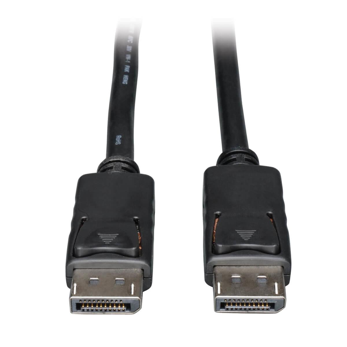 Tripp Lite P580-003 cavo DisplayPort 0,91 m Nero (DisplayPort Cable with Latches, 4K @ 60 Hz, [M/M] 3 ft. [0.91 m])