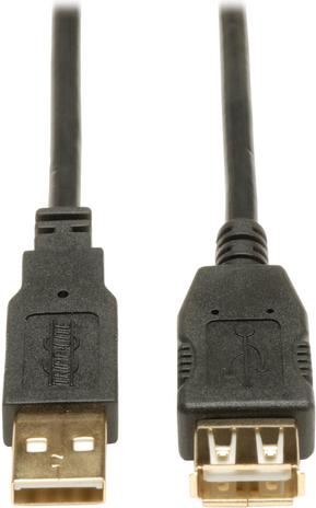 Tripp Lite U024-016 cavo USB 4,87 m USB 2.0 USB A Nero (4.88M USB Ext Cable Beige)