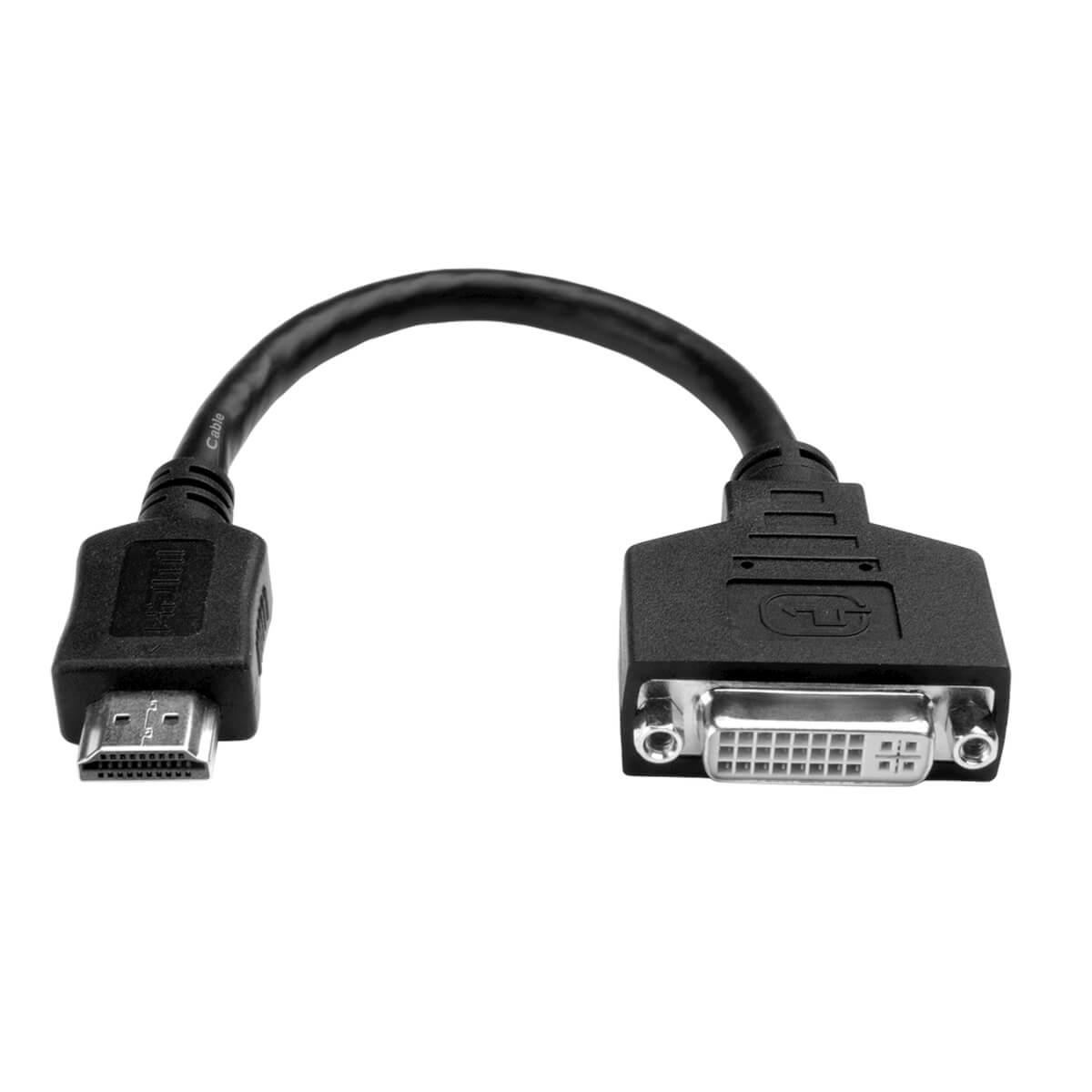 Tripp Lite P132-08N cavo e adattatore video 0,2 m DVI-D HDMI Nero