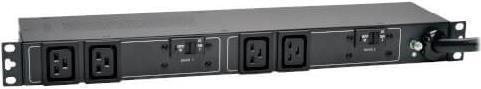 Tripp Lite PDUH32HV19 unitÃƒÂ  di distribuzione dell'energia (PDU) 4 presa(e) AC 1U Nero