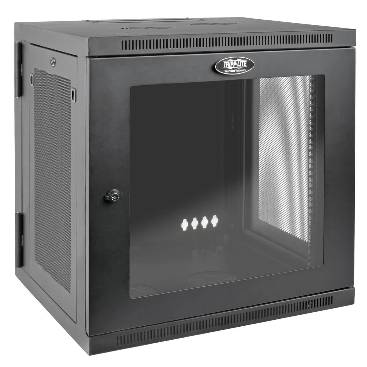 Tripp Lite SRW12USDPG armadio rack a corrente 12U Parete Nero (12U WALL MOUNT RACK ENCLOSURE - )