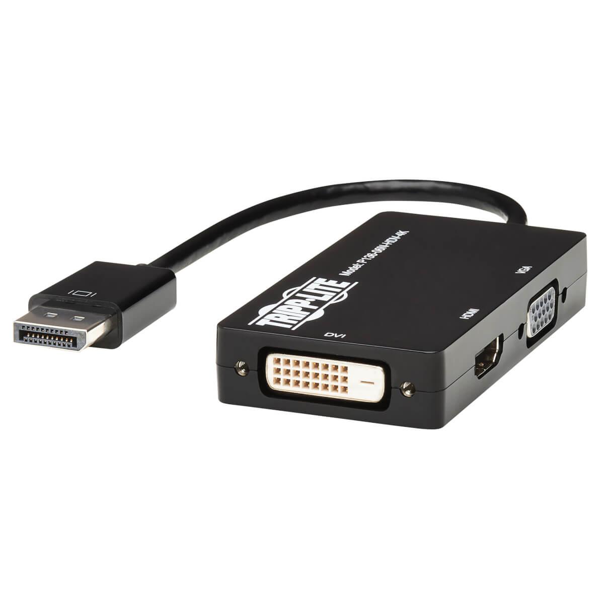 Tripp Lite P136-06N-HDV-4K replicatore di porte e docking station per laptop Nero