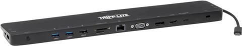 TRIPLE-MONITOR USB-C DOCK STN