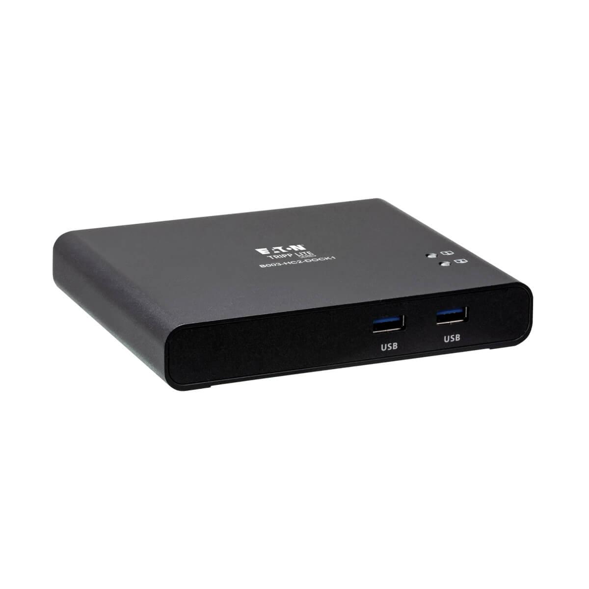 Tripp Lite B003-HC2-DOCK1 switch per keyboard-video-mouse (kvm) Nero