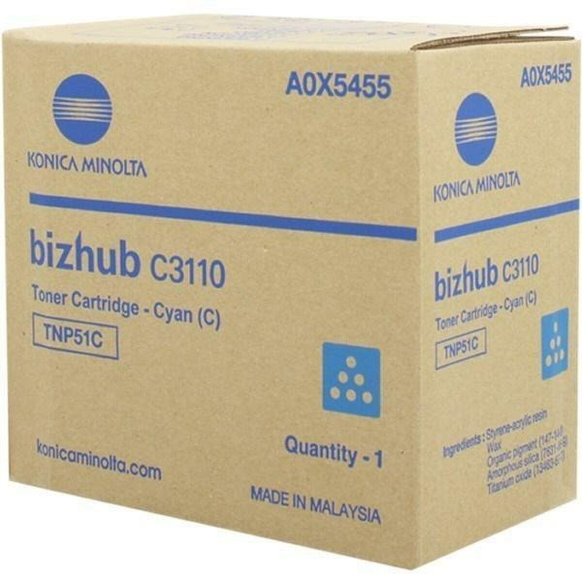 KONICA BIZHUB C3110 TONER CYAN