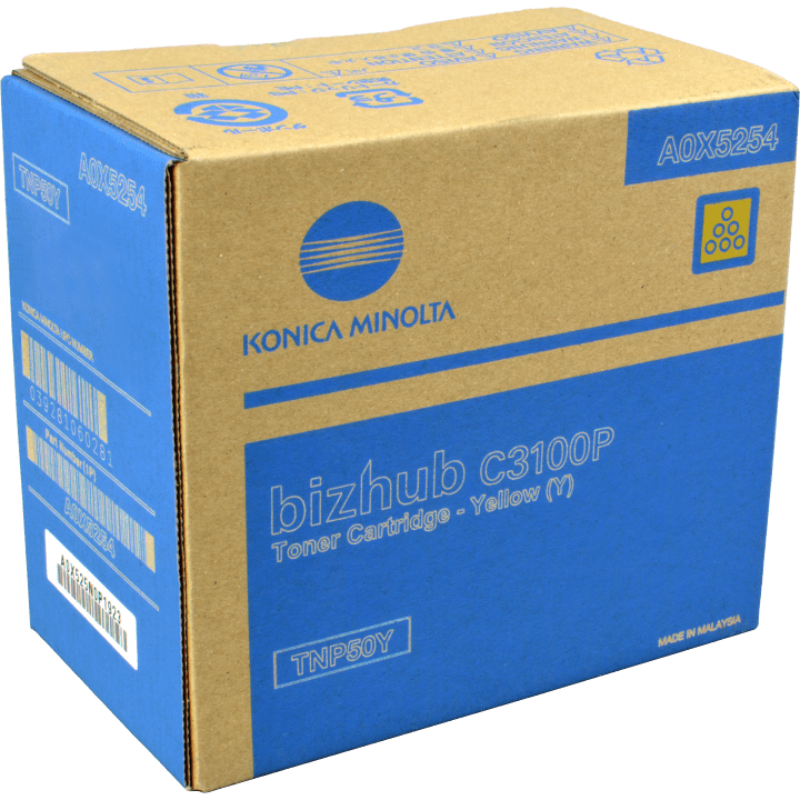 TONER TNP-50 YELLOW