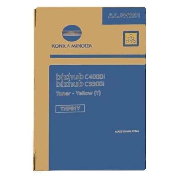 Konica Minolta TNP-81 Originale Giallo 1 pezzo[i] (Konica Minolta AAJW251 [TNP81Y] Yellow Toner)
