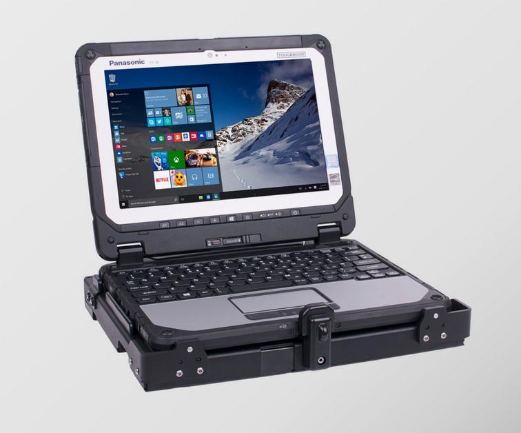 Panasonic Gamber-Johnson Vehicle Dock PCPE-GJ20V05-DockingStation-For Toughbook CF-20 CF-20 Standard (PCPE-GJ20V05)