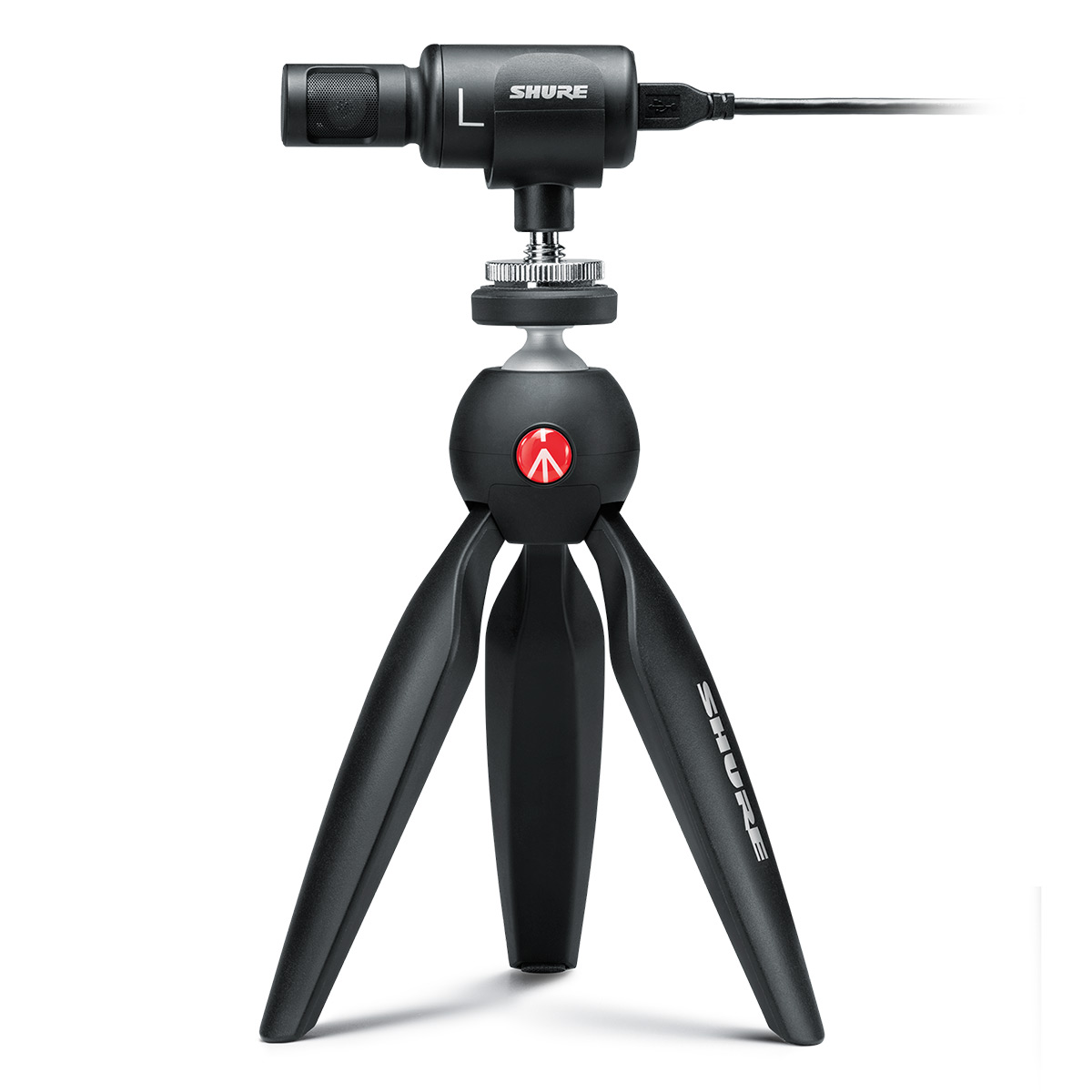 Shure MV88+ VIDEO KIT Nero Microfono da tavolo (Shure MV88+DIG-VIDKIT Condenser Mic)