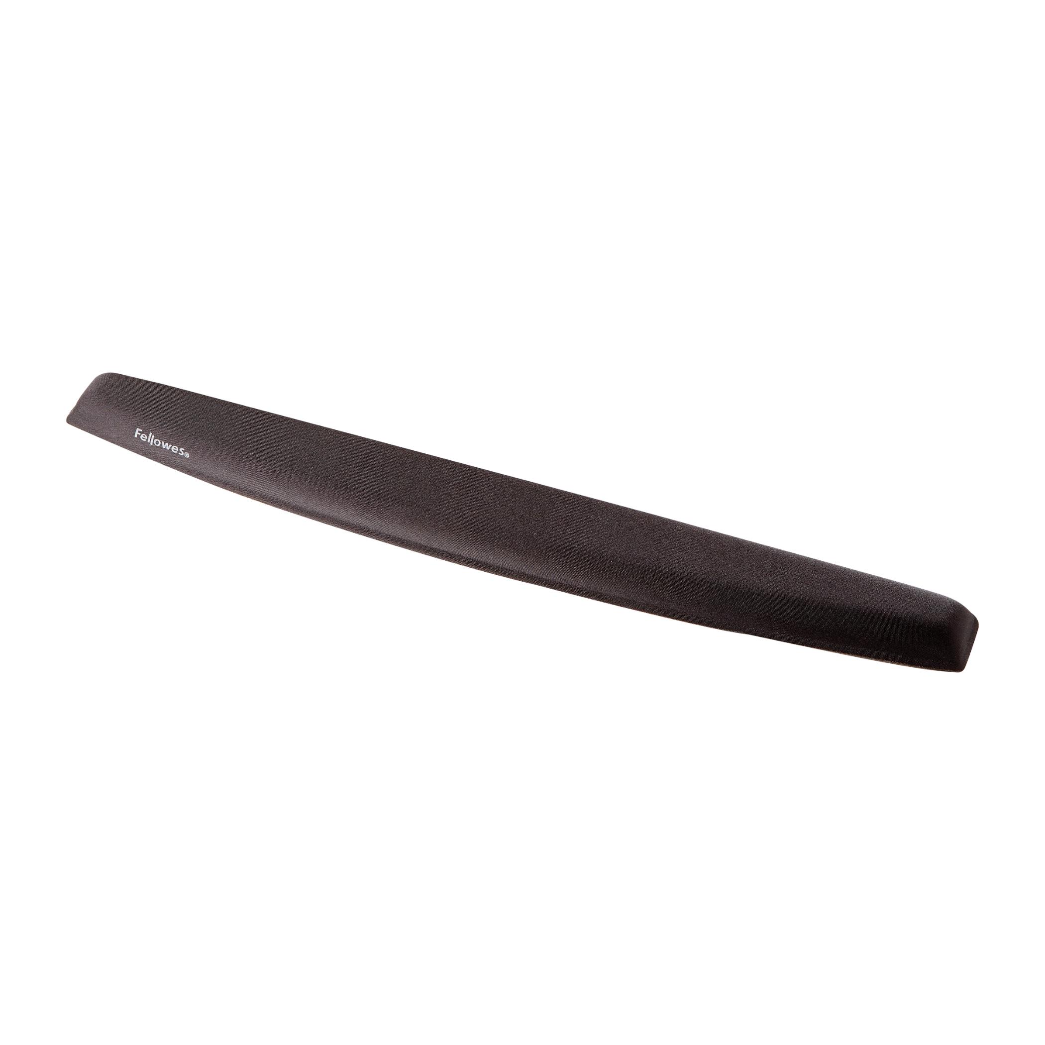 FELLOWES MEMORY FOAM WRIST REST - BLACK