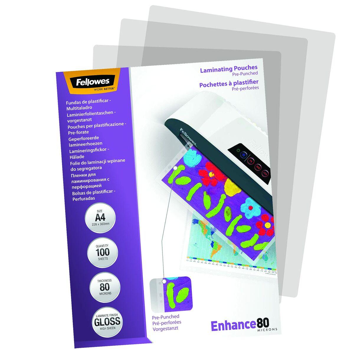 Custodia Fellowes Plastificatrice 100 UnitÃƒÂ  Trasparente A4