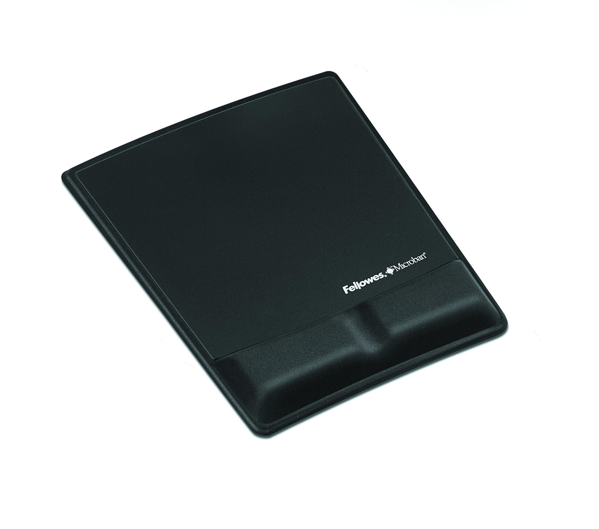 FELLOWES TAPIS DE SOURIS - REPOSE-POIGNETS HEALTH-VÃƒâ€šÃ¢â‚¬Å¾Ã‚Â¢ - NOIR ANTIBACTÃƒÆ’Ã‚Â©RIEN