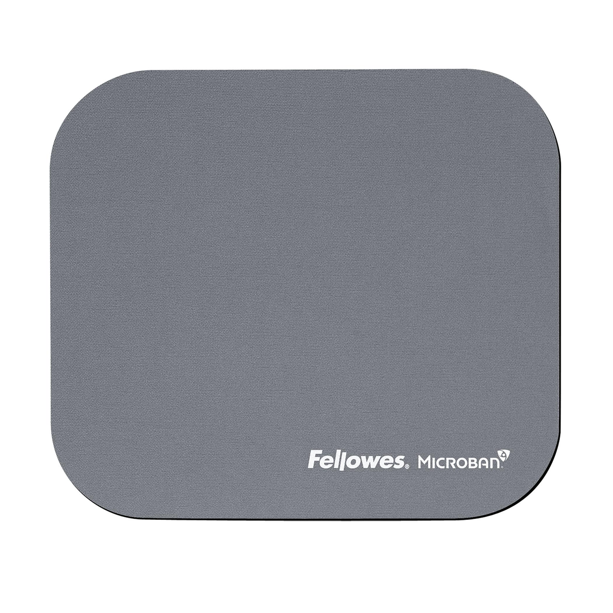 FELLOWES TAPIS DE SOURIS MICROBAN ARGENT - ANTIBACTRIEN
