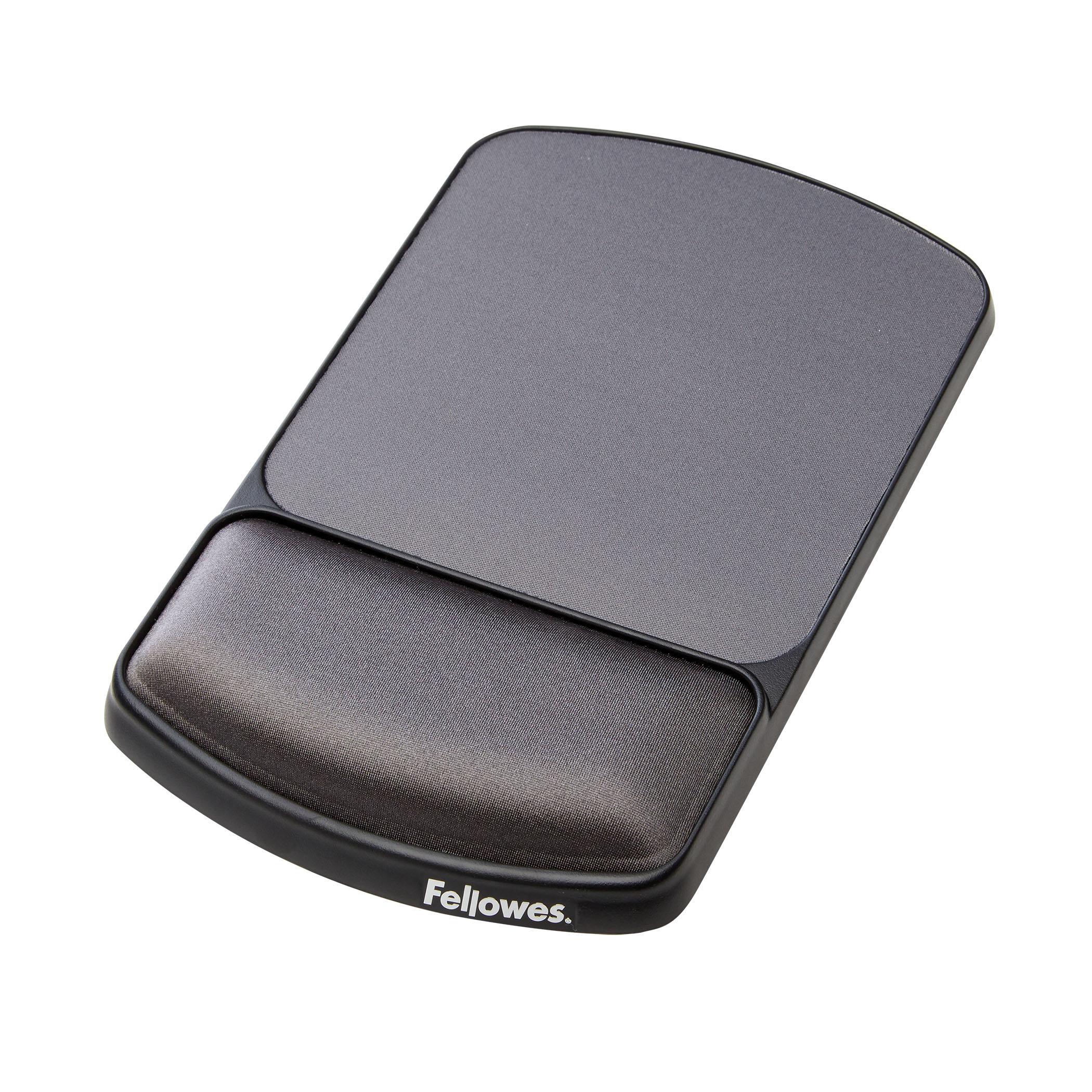 FELLOWES TAPIS DE SOURIS - REPOSE-POIGNETS HAUTEUR AJUSTABLE - ANTIBACTRIEN