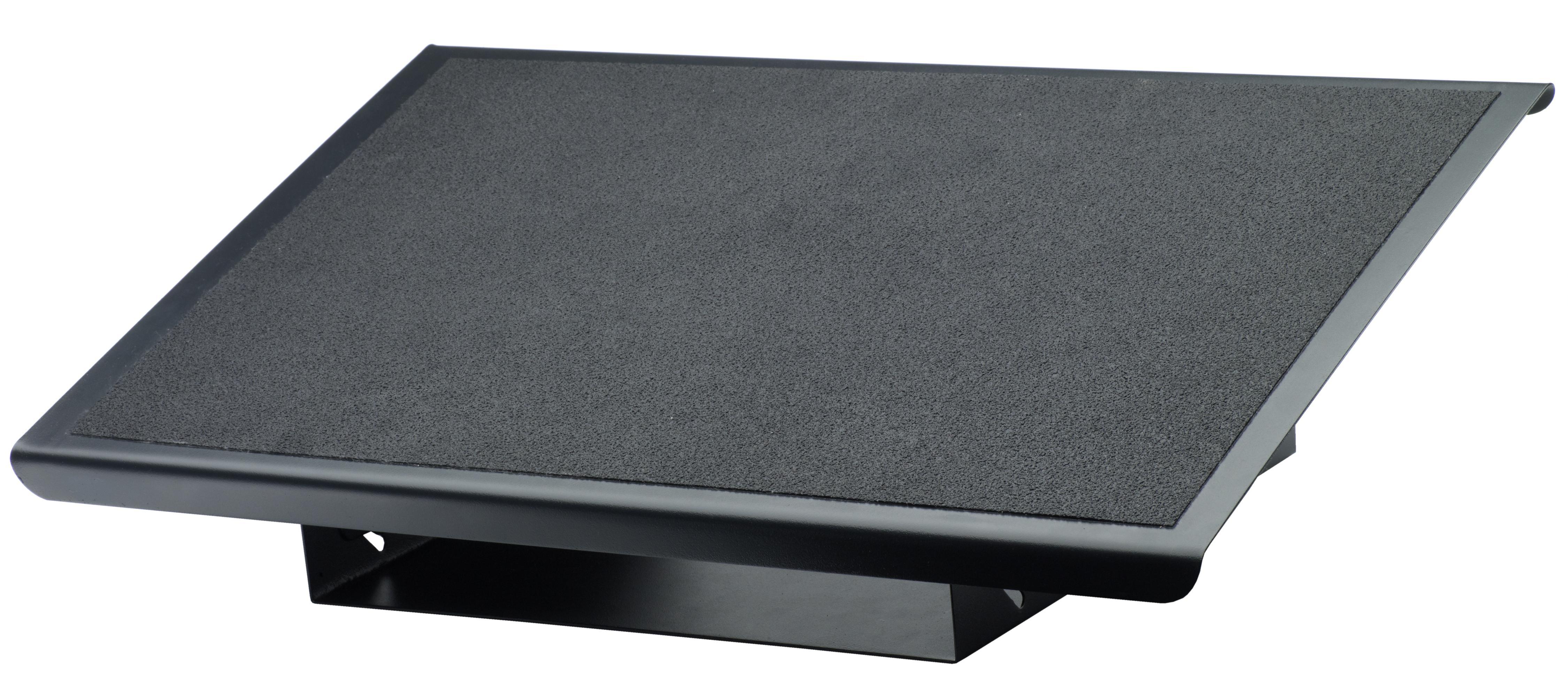 Fellowes 8064101 poggiapiede da scrivania Nero (Fellowes 8064101 Heavy Duty Foot Support)