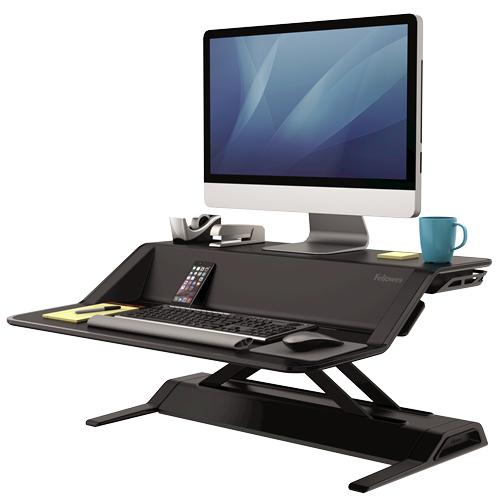 Pando I-960 Cappa aspirante a isola Nero, Acciaio inossidabile 1173 mÃƒâ€šÃ‚Â³/h (FELLOWES 0007901 Lotus Sit Stand W