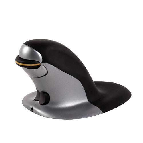 Fellowes 9894701 mouse Ambidestro RF Wireless Laser 1200 DPI (Fellowes 9894701 Medium Penguin Ambidextrous Vertical Mouse - Wir