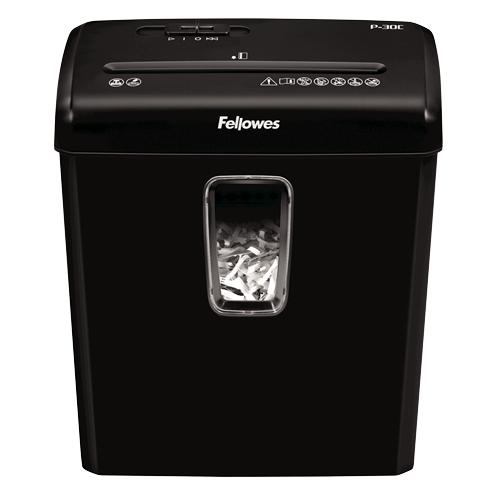 Fellowes Powershred P-30C distruggi documenti Triturazione incrociata 22 cm Nero