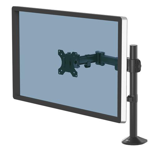 Fellowes Reflex 8502501 supporto da tavolo per Tv a schermo piatto 81,3 cm [32] Nero Scrivania (REFLEX SINGLE MONITOR ARM)