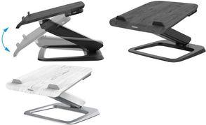 Fellowes 8064401 supporto per laptop Supporto per computer portatile Bianco 483 cm 19 (Fellowes 8064401 Hana Laptop Support Whi
