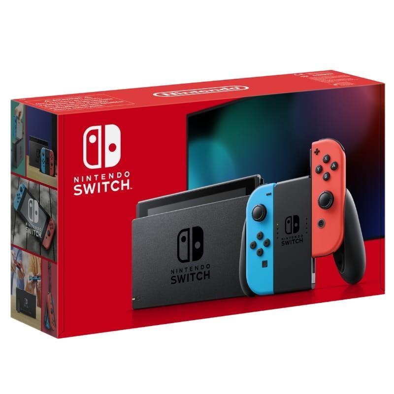 Nintendo Switch Rosso Neon/Blu Neon [ed.2022], schermo 6.2 pollici (Switch Portable Game Console - 15.8 Cm [6.2] 32 Gb - Touchs