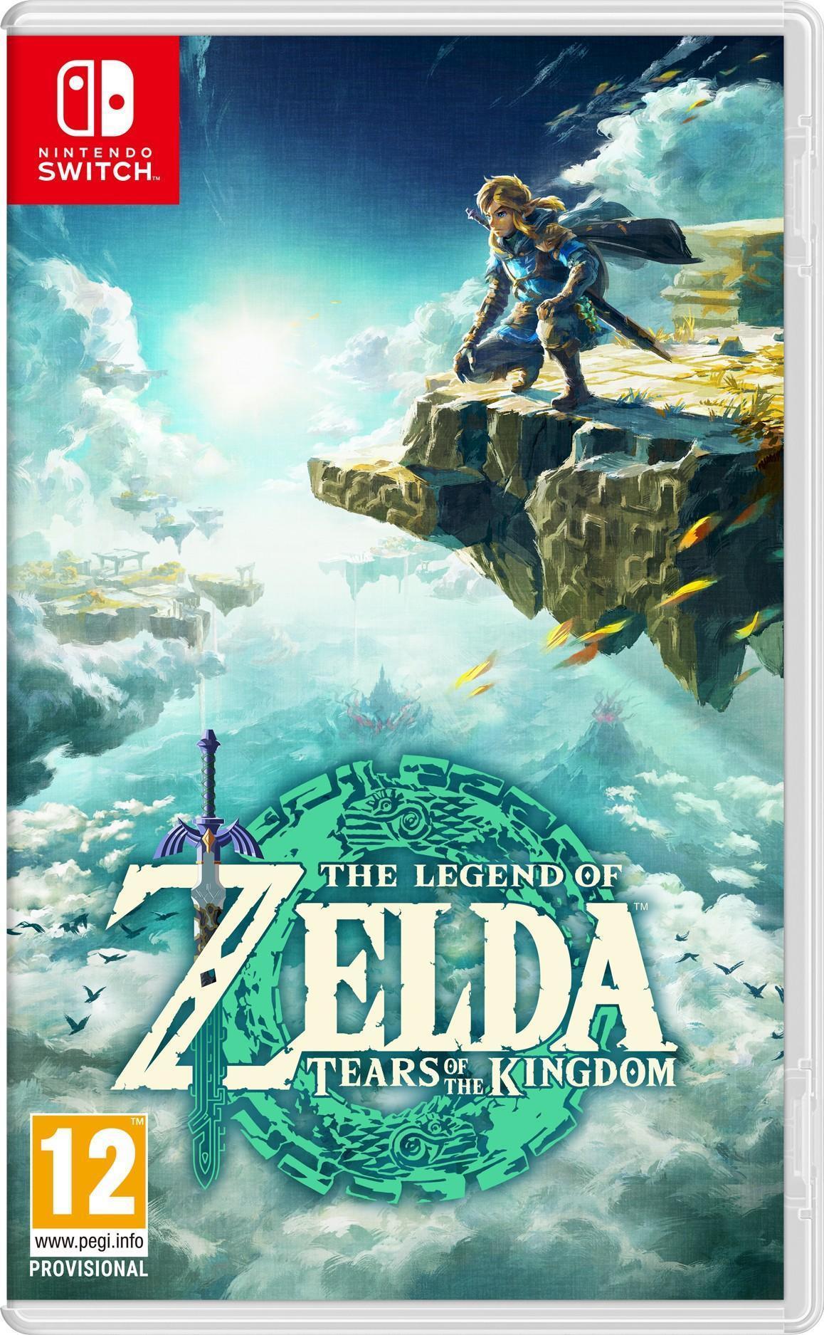 Nintendo The Legend of Zelda Tears of the Kingdom Standard Cinese tradizionale Tedesca DUT Inglese ESP Francese ITA Giapponese