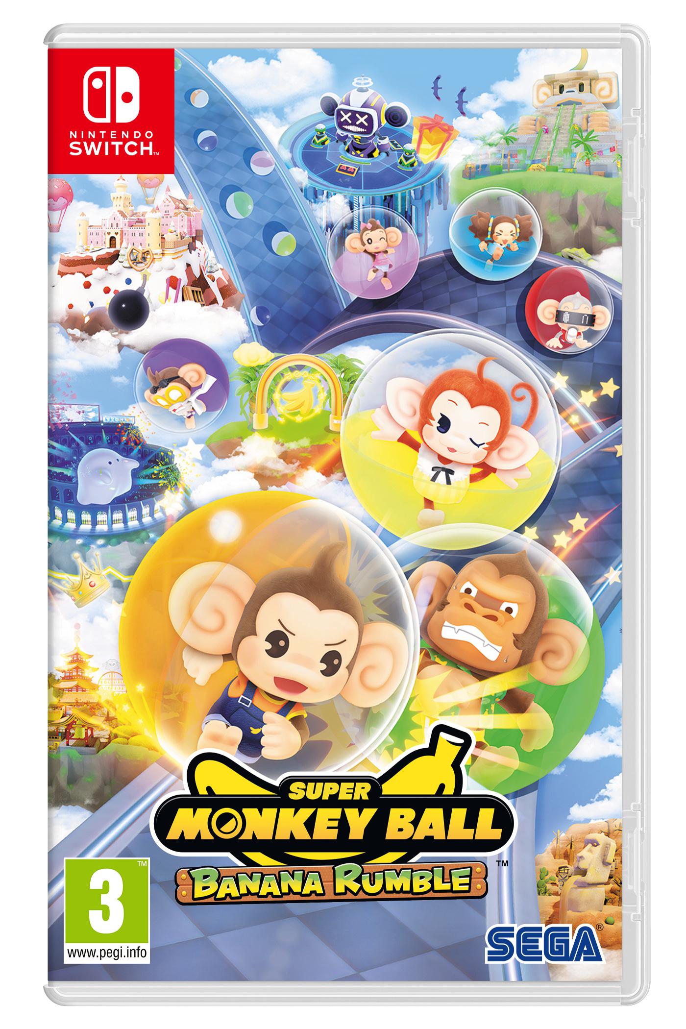 Nintendo Super Monkey Ball Banana Rumble [Switch] Standard Multilingua Nintendo Switch (Super Monkey Ball Banana Rumble)