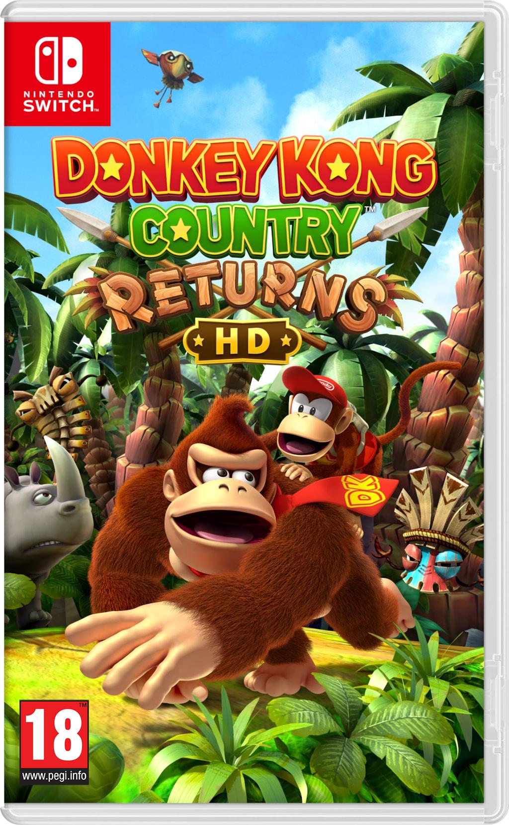 Nintendo Donkey Kong Country Returns HD (Switch) Standard Multilingua Nintendo Switch