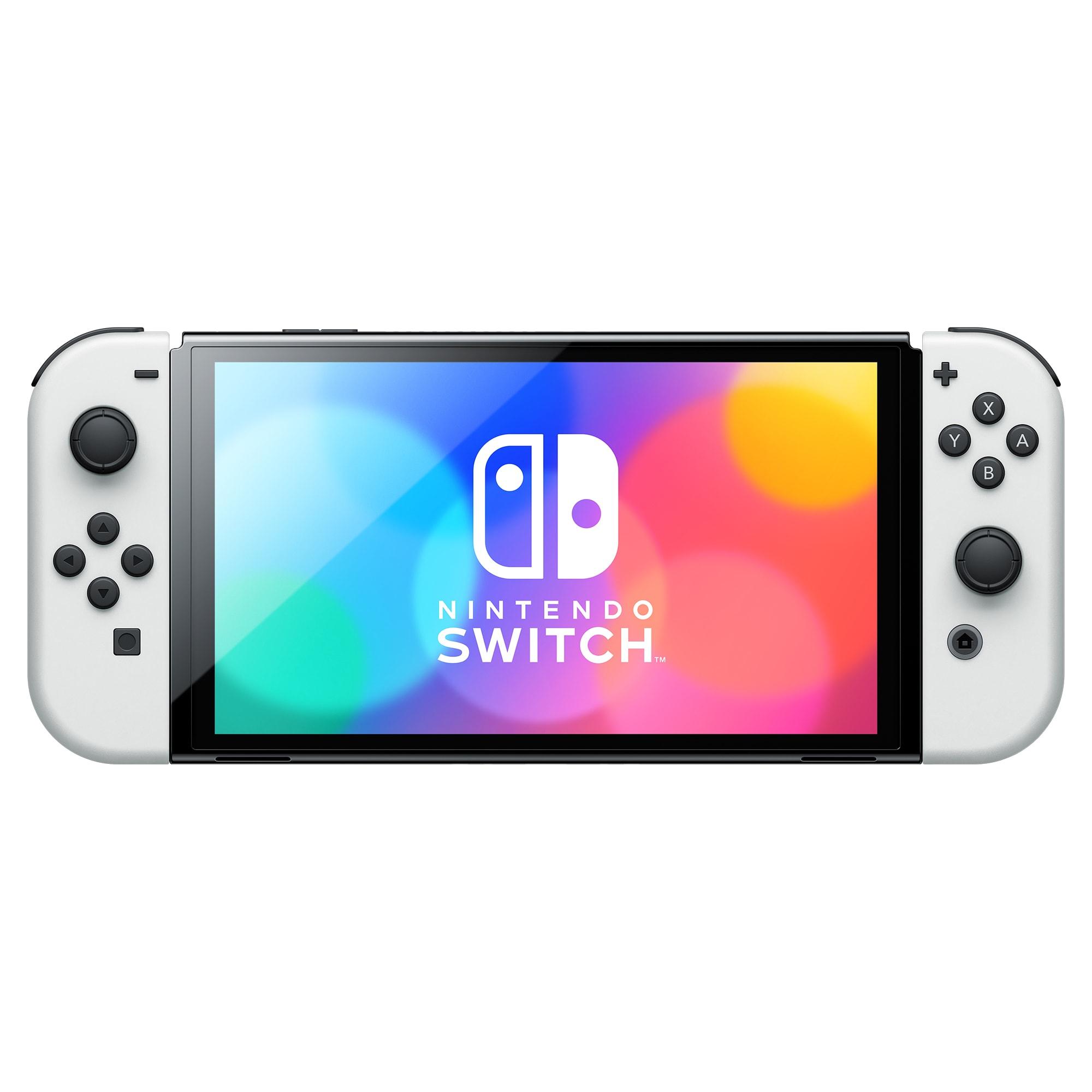 Nintendo Switch OLED console da gioco portatile 17,8 cm (7") 64 GB Touch screen Wi-Fi Nero, Bianco