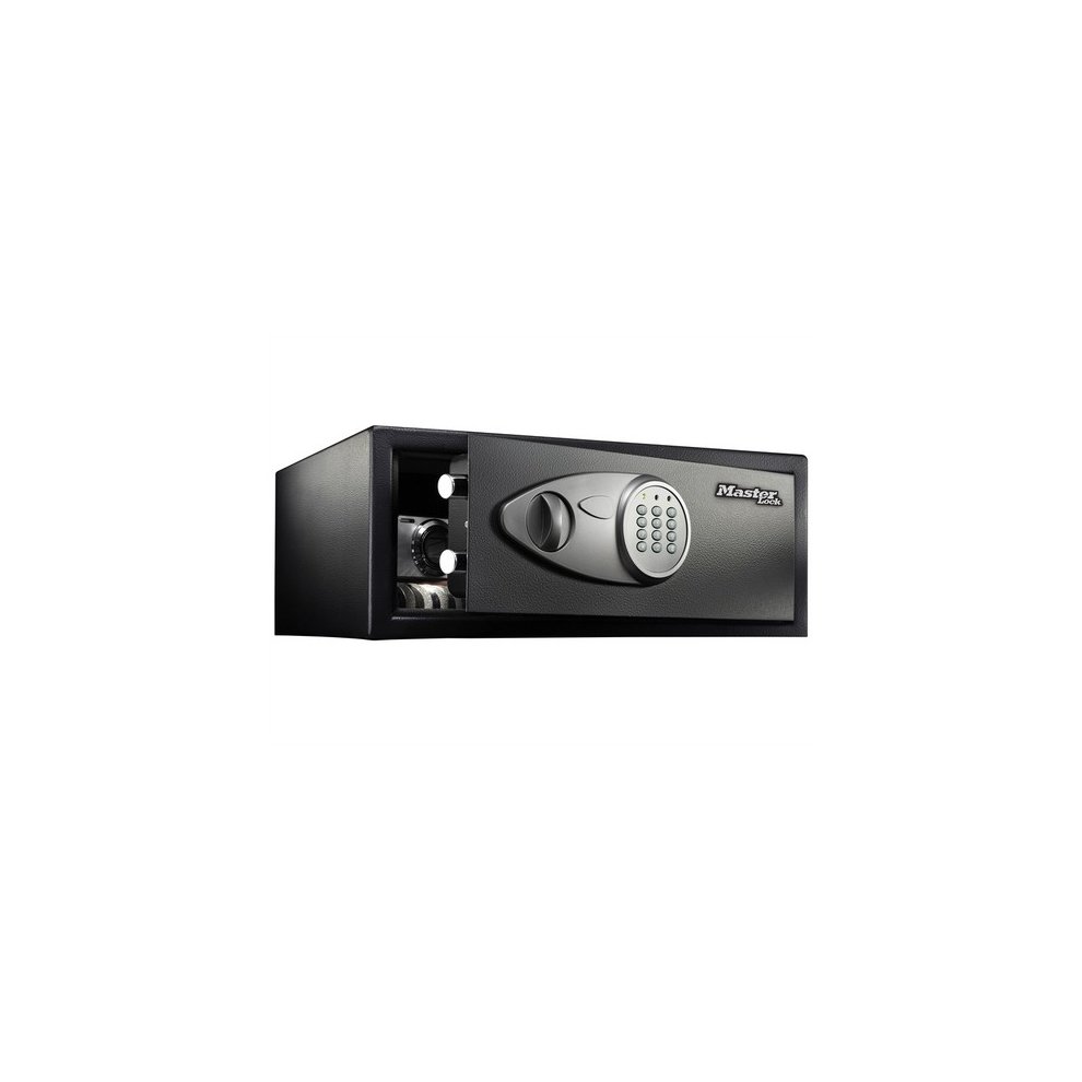 X075ML, nero, grigio, serratura a combinazione, chiave, 22,1 l, batteria, 430 mm, 370 mm