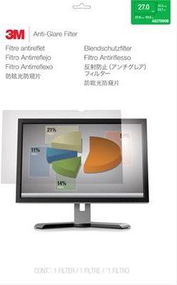 3M Filtro anti-riflesso per monitor 27in, 16:9, AG270W9B