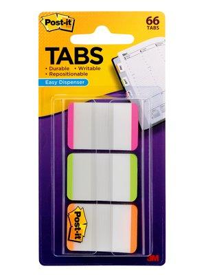 3M 686L-PGO intercalare Indice a linguetta vuota Verde, Arancione, Rosa, Bianco