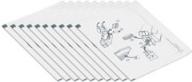 DataCard - Scheda di pulizia della stampante (pacchetto con 10) - per DataCard CD810, SD260S, SP25 Plus, SP35, SP35 Plus, SP55,