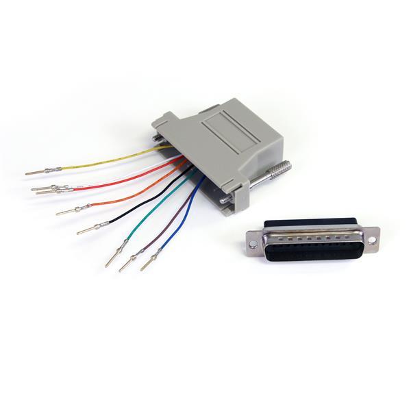 DB25 TO RJ45 MODULAR ADAPTER