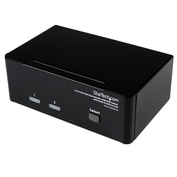 SWITCH KVM DVI DOPPIO