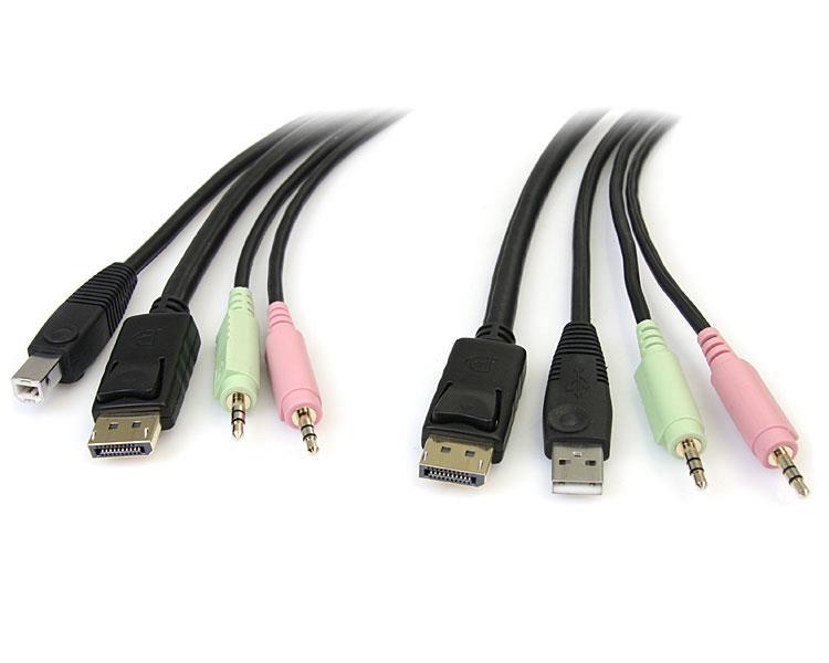 CAVO KVM DISPLAYPORT USB