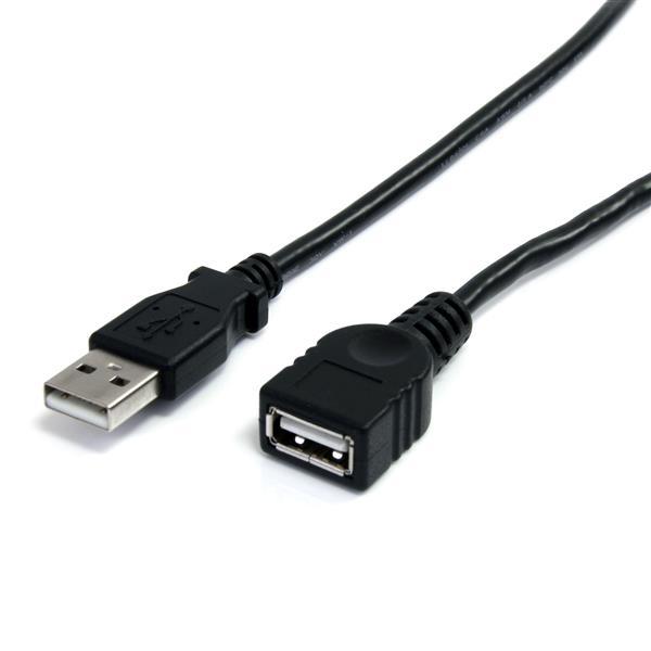 CAVO DI PROLUNGA USB 2.0 NERO