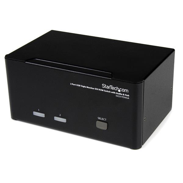 SWITCH KVM DVI TRIPLO USB