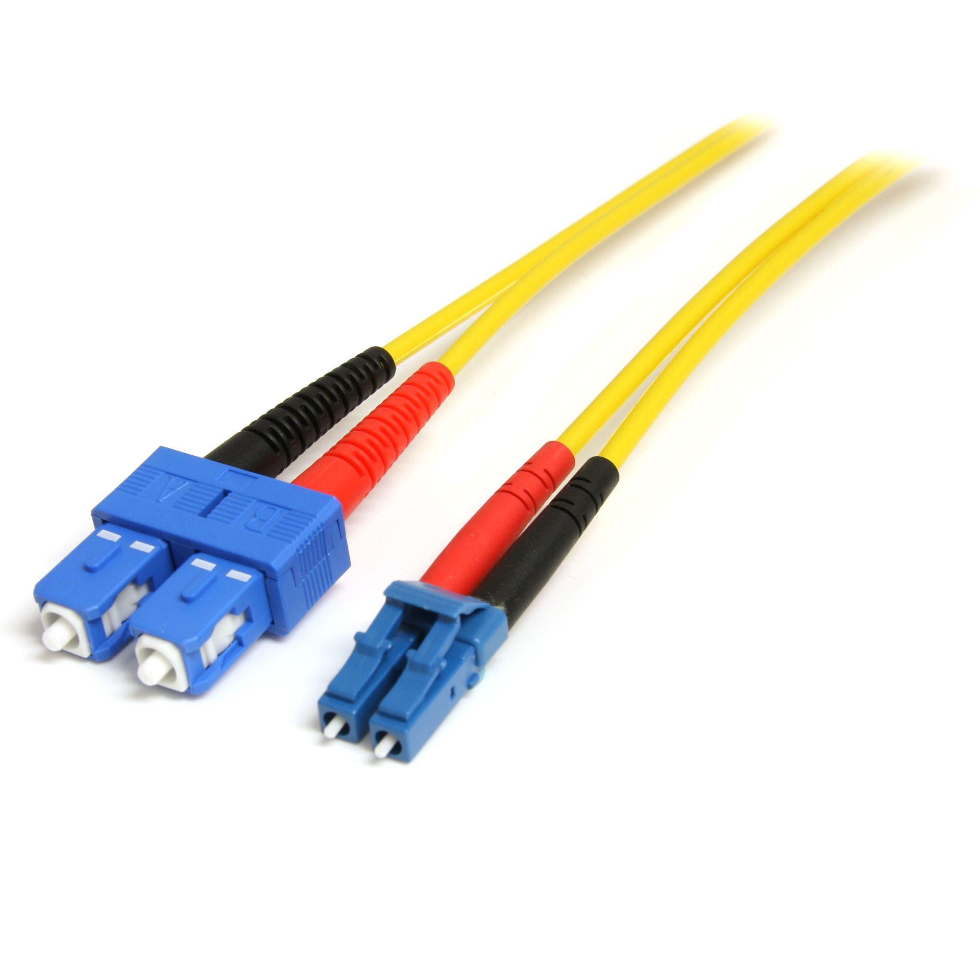 StarTech.com Cavo patch duplex in fibra modalitÃƒÂ  singola LC-SC 4 m